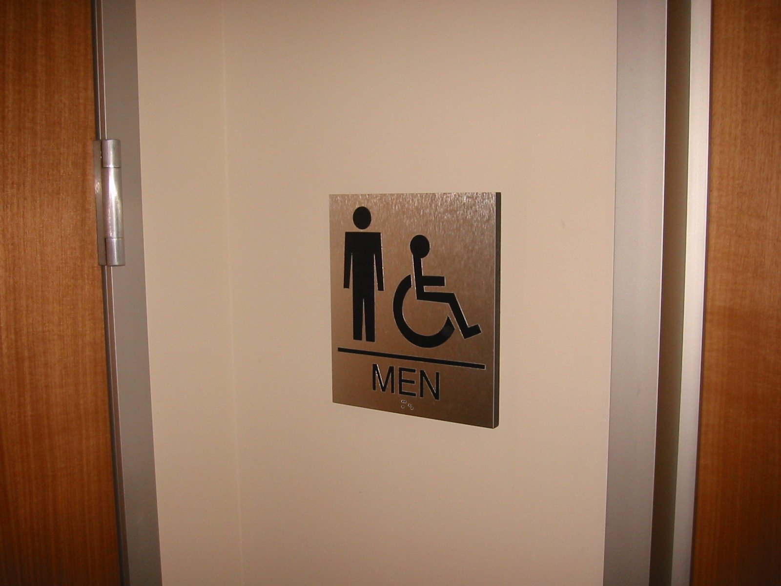 Restroom ADA Sign