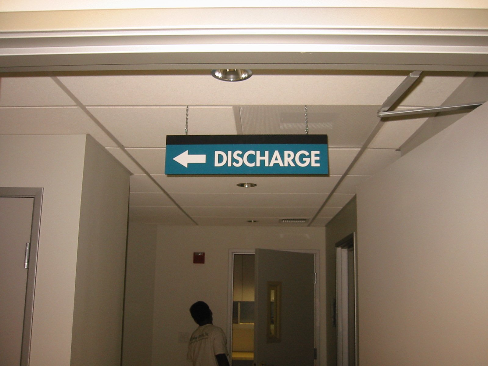 Medical Direction Sign