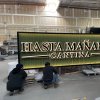 Hasta Manana Cantina Sign Complete & Test Lit